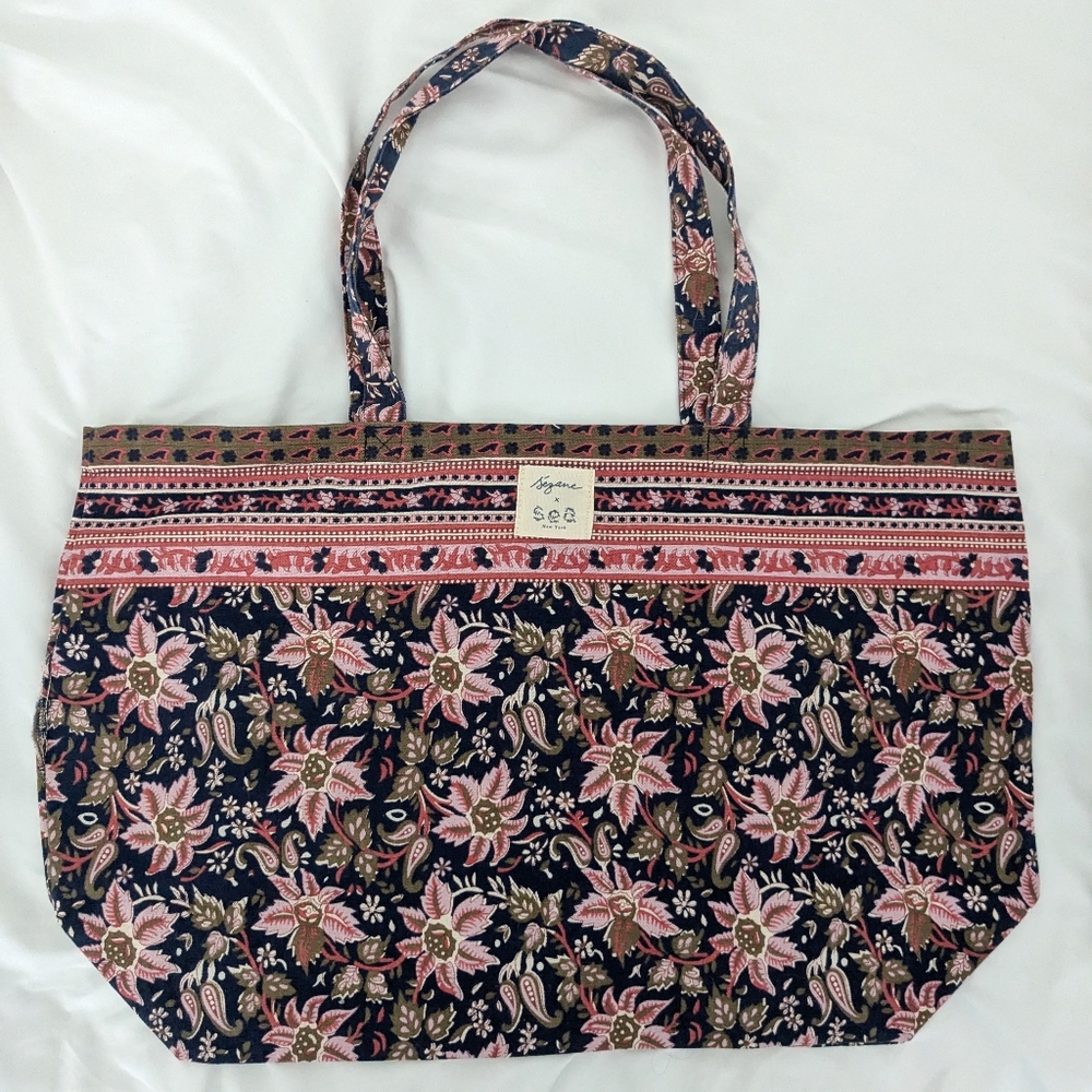 Sezane + Sea Fleur's Marine Tote New
